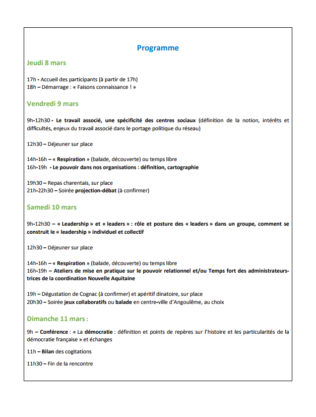 programme cogitations citoyennes