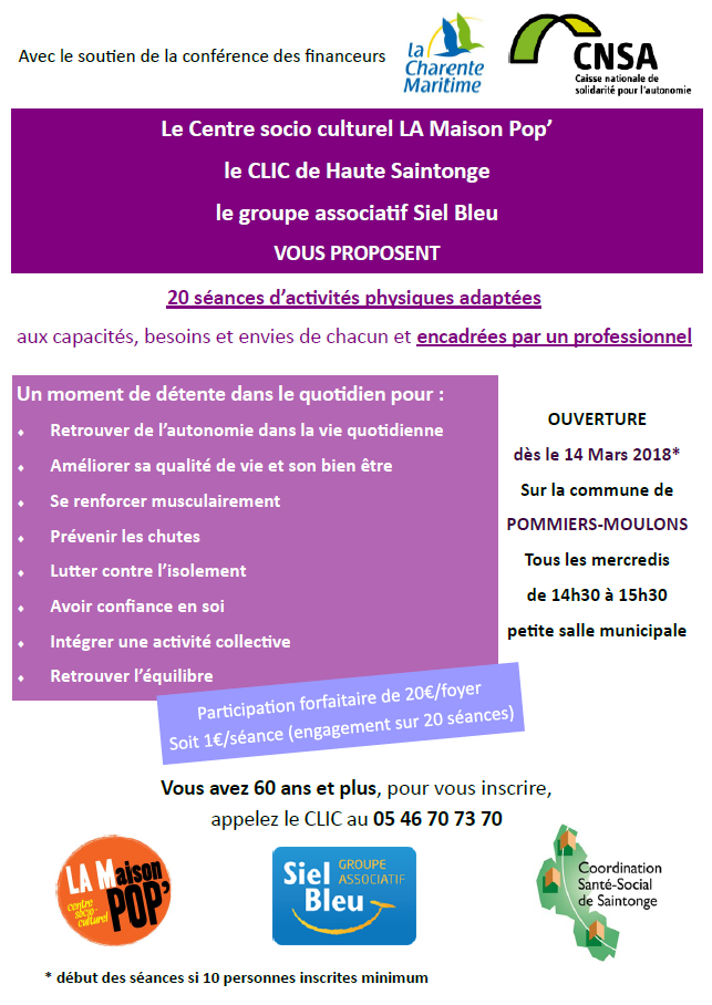 bien vieillir activité physique
