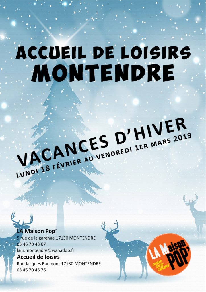 vacances hiver 2019