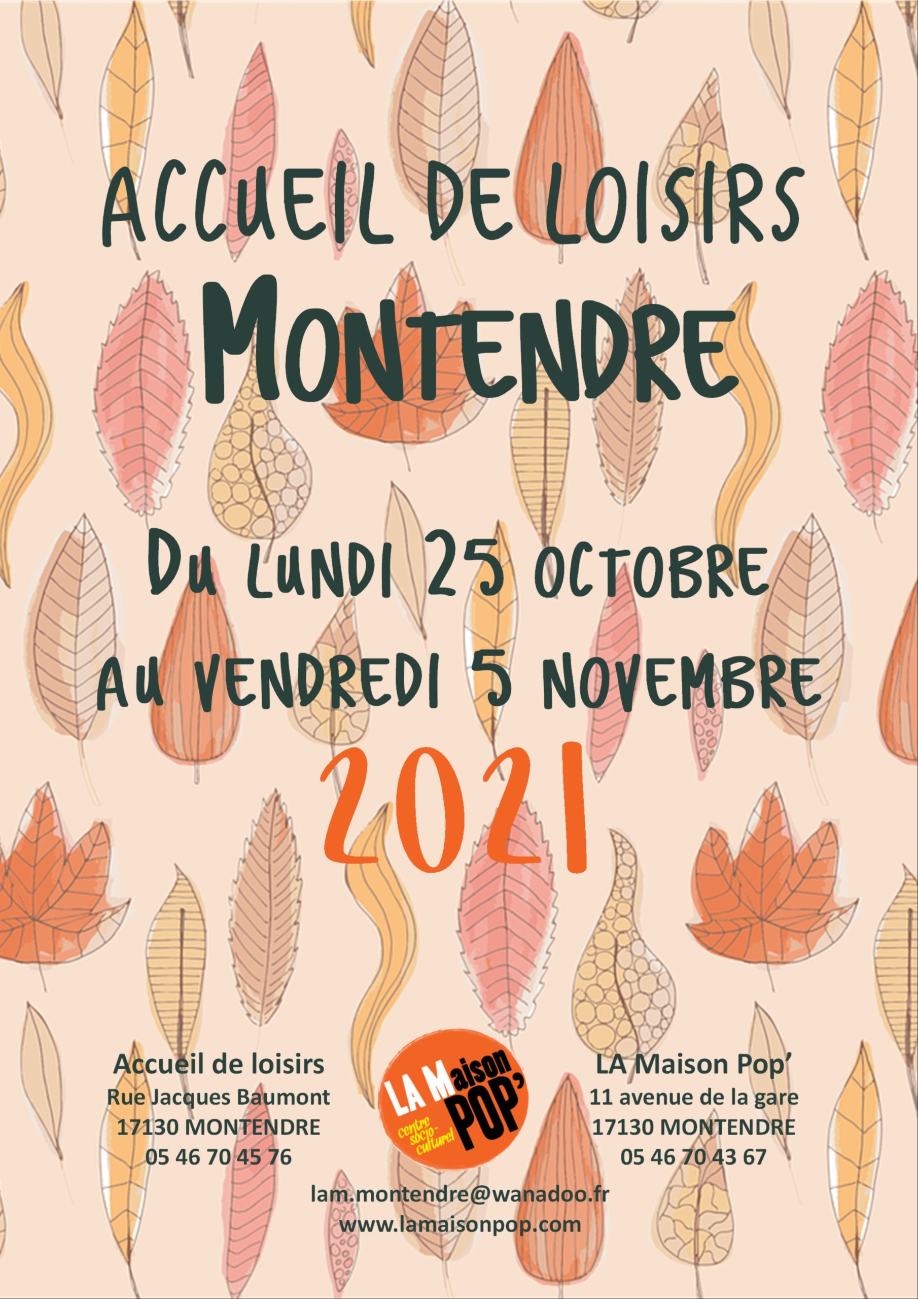 page01 vacances automne 2021