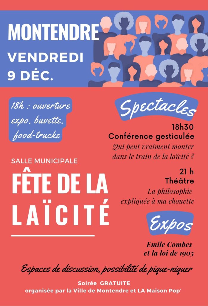 Montendre fête la laïcité ! - LA Maison Pop'