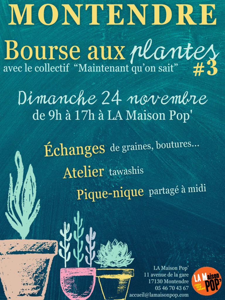 bourse aux plantes