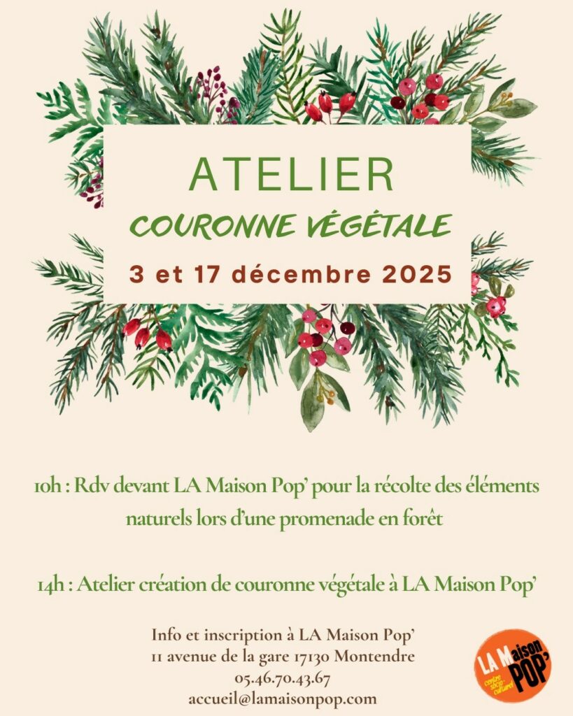 atelier couronne végétale